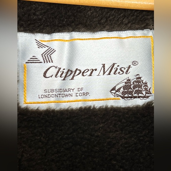 Vintage Clipper Mist All Weather Trench Coat Mens 42 Reg Removable Interior Tan - Picture 6 of 10